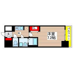 S-RESIDENCE丸の内駅前Northの物件間取画像